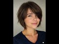 Most beautiful and trendy short haircut hairstyles and dye color ideas/latest bob pixie haircut 2024