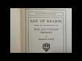 Age Of Reason Thomas Paine