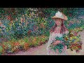 Claude Monet - 1hr Art with Relaxing music (4K HD) for calming