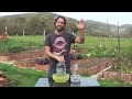 How to make a free home drinking fountain for chickens or animals || La Huertina De Toni
