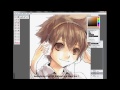 RMD tutorial - Anime / Manga Drawing Coloring Tutorial  【KHR : TSUNA 】