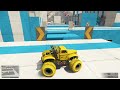 Small Monster Truck Parkour Race Makes 456.456% People Crazy in GTA 5!