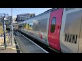 (4K) CrossCountry class 221 Super Voyager engine start and departure from Bournemouth (satisfying!)