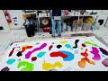 Making GIANT ART -  LIVE painting on a HUGE scale!!