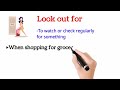 Useful Phrasal Verbs for SHOPPING  Shopping Vocabulary and Phrases in English