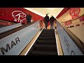 Sweden, Stockholm, Mall of Scandinavia, 31X escalator ride