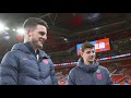 Inside Wembley Stadium As Three Lions' Young Guns Star | England 4-0 Iceland | Pitchside