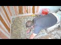 How to tile a curbless shower l PLAN LEARN BUILD