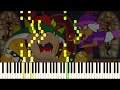 VS.クッパ&カメックババ！（闇の宮殿）【PIANO COVER】