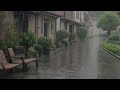 01. Heavy Rain Sounds For Sleeping. | Relaxing Rainstorm in the Village for Sleep and Meditation