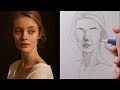 Drawing Tutorial: Perfecting a Girl's Face with Loomis Method