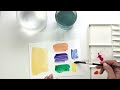 7 Watercolor tips for BEGINNERS - How to start drawing