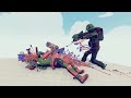 100x ZOMBIE + 4x GIANT ZOMBIE vs 3x EVERY GOD - Totally Accurate Battle Simulator TABS