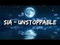 Sia – Unstoppable ( Slowed + Reverb ) [1 Hour Lyrics]