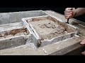 Building A Model Ranch House |03| Pouring The Foundation Walls