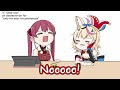 Polka winning EVERY argument with Marine【Animated Hololive/Eng sub】