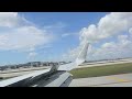 American Airlines 737-800 Landing at MIA