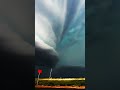 Powerful, intense supercell thunderstorm in the Texas Panhandle.