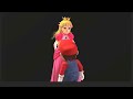 Iconic Super Mario Princess Peach made with Character Creator and Blender