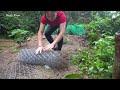 100 Days TIMELAPSE Alone Building Farm Gate & Long Fence Around The Farm With Many Stones