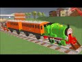 Sodor fallout: Sprint of a green Caterpillar @nelissa29ify,@trainlover74 & @alexandersthek2productions875