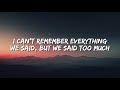 Morgan Wallen - Last Night (Lyrics)