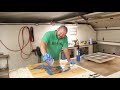 Making the Great Lakes Stand Out with Epoxy Part 1 - Pouring Blue Epoxy