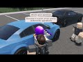 He Wanted To RACE, But He Was Secretly A COP.. (Roblox)