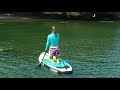 Standing up for the first time on a SUP / Getting into SUP how to video