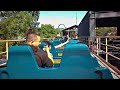 2024 Titan Roller Coaster On Ride 4K POV Six Flags Over Texas