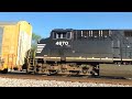 UP 7239 leads 2x1 on NS 278 W/ Patched Ex CEFX - Powell, TN (4/15/2024)