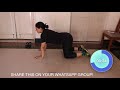 Easy Warm Up Exercises / Stretches Before Workout | Naomi Ganzu Fitness