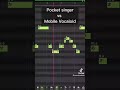 [Mobile Vocaloid] vs [Pocket singer]