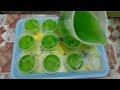 Cara buatnya mudah dan cepat/Resep agar-agar melon kelapa sedap