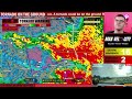 🔴BREAKING 80+ MPH WIND THREAT IN OKLAHOMA NOW  Tornadoes, Huge Hail - With Live Storm Chasers