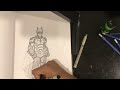 Drawing Batman from “The Batman 2022”