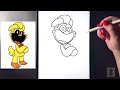 How To Draw Kickin Chicken | Poppy Playtime 3