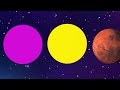 Funny Planets COMPILATION | Funny Planet comparison Game | 8 Planets sizes