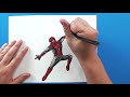 How to draw Spiderman Far From Home
