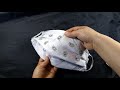 How to Make a Bandana Face Mask Tutorial | Quick & Easy | hand sewn face mask tutorial | Stay Safe