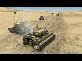 Tiger Tank Ambush British Armored Convoy | Gates of Hell North Africa