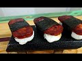 How to Make a Sushi Board + Spam Musubi