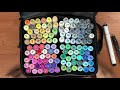 Unboxing The Ohuhu 120 Brush Marker Set - Better than Copic? | RM Designs15