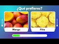 ¿Qué Comida Prefieres? 🍕👀🍔 Quiz de Qué Prefieres Edicion Comida!