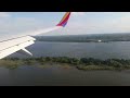 Landing in Philadelphia (PHL) - Southwest Airlines Boeing 737-800