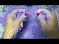 Dyed Nexo and PJ CoLift with Glitter | Hard Gym Chalk | Crunchy | ASMR | Oddly Satisfying | 132