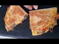 GROUND MEAT QUESADILLAS: IDEAL IF YOU DON'T HAVE TIME TO COOK!
