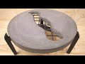 DIY Concrete River Table | How to Build a Concrete Coffee Table