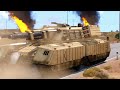 TODAY, JULY 9! Convoy of 75 Russian Military Vehicles Blown Up by US BGM-71 TOW Missile Over Bridge