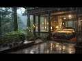 【1M VIEWS】 Cozy Bedroom in the Rainy forest ☔️| Let window open to a deep sleep instantly 😴
